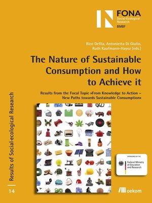 cover image of The Nature of Sustainable Consumption and How to Achieve it